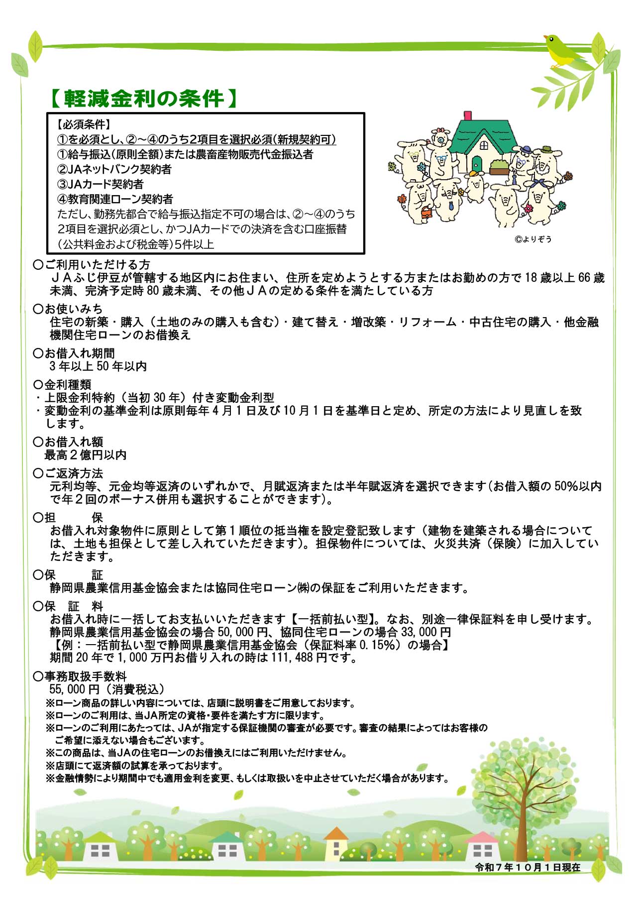 2.上限金利特約付住宅ローン（30年）（R7.10.1~R7.12裏