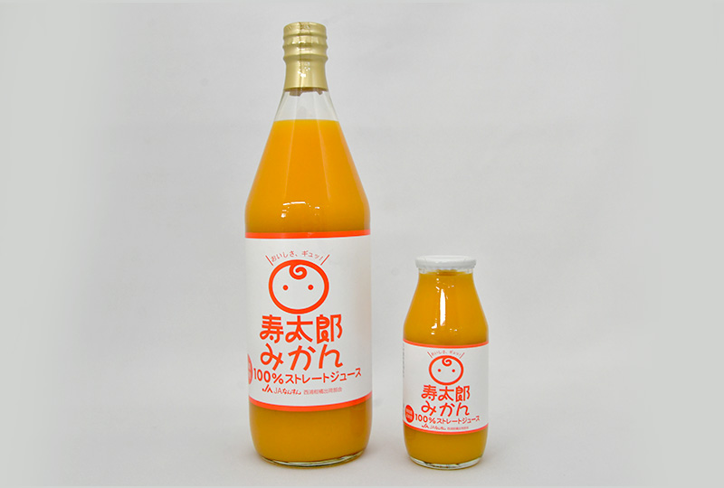 ジュース_寿太郎みかん100%ストレートジュース大瓶